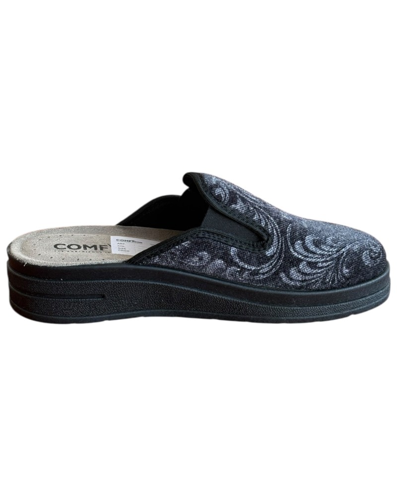 Γυναικεία Δερμάτινη Ανατομική Παντόφλα  - M796