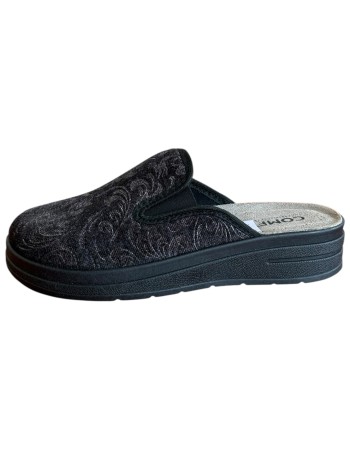 Γυναικεία Δερμάτινη Ανατομική Παντόφλα  - M796