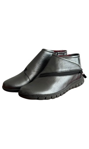 Δερμάτινο Γυναικείo Μποτάκι - M80