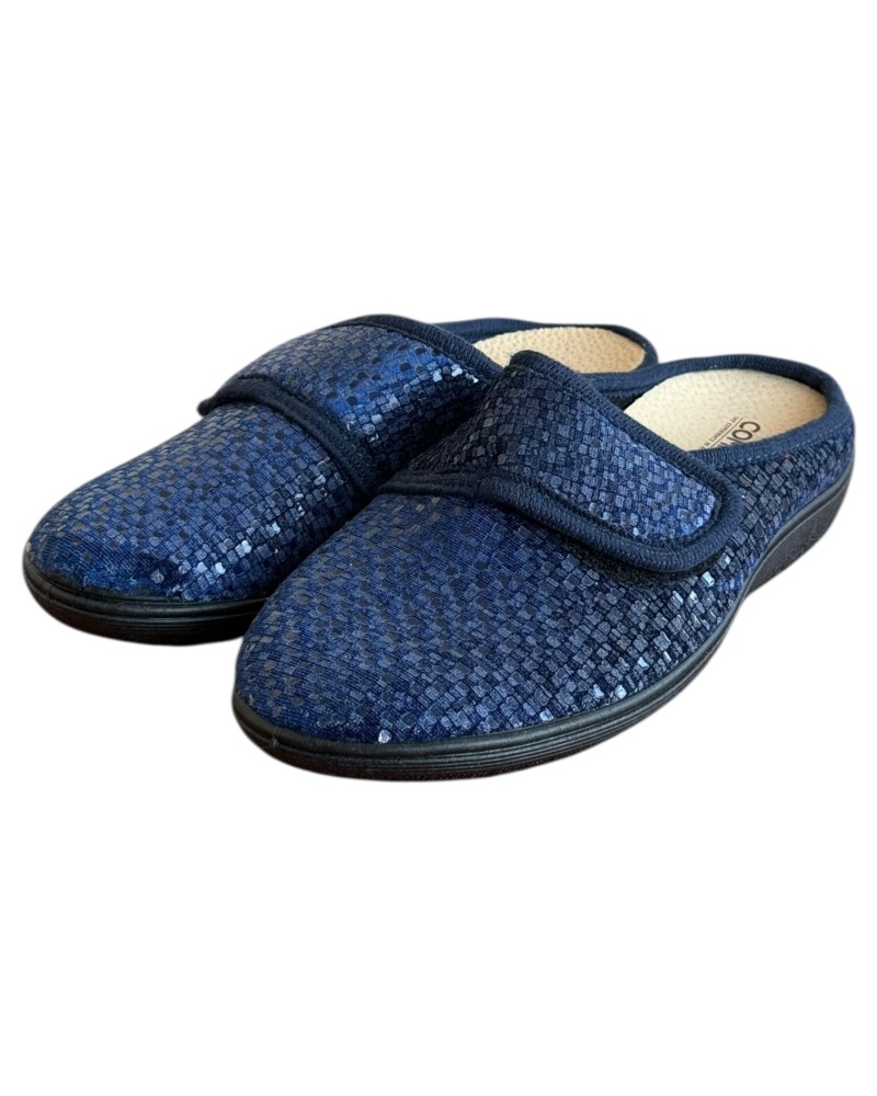 Γυναικεία Δερμάτινη Ανατομική Παντόφλα  - M841