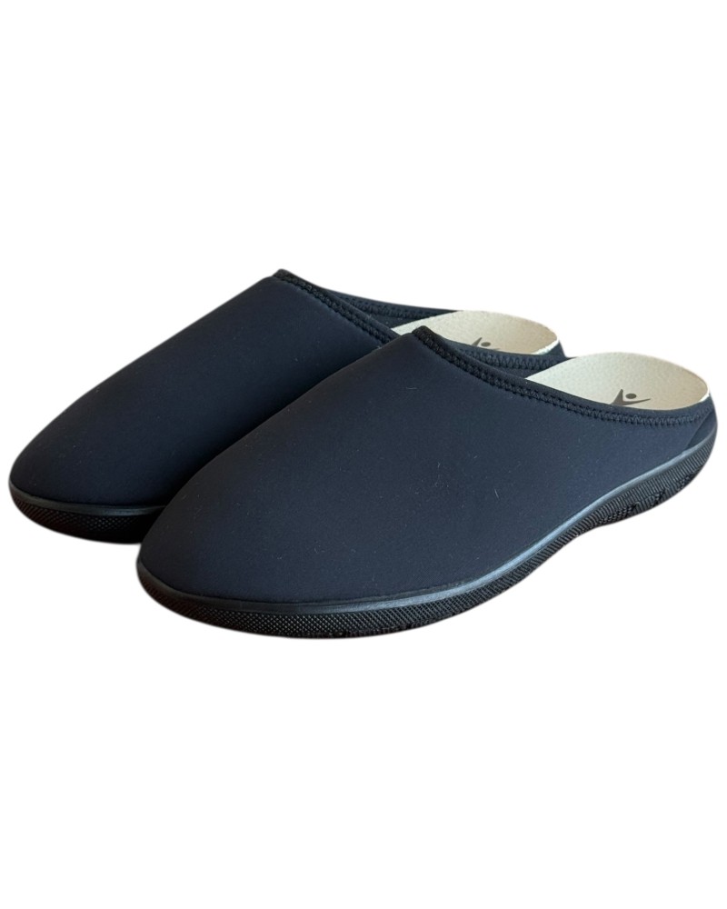 Γυναικεία Δερμάτινη Ανατομική Παντόφλα  - M858