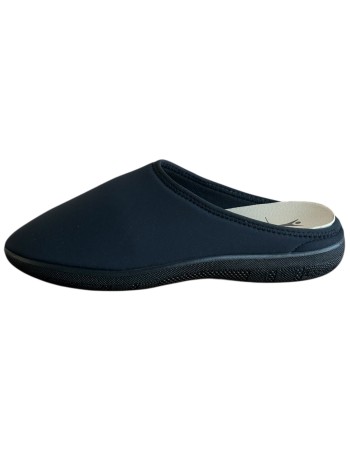 Γυναικεία Δερμάτινη Ανατομική Παντόφλα  - M858