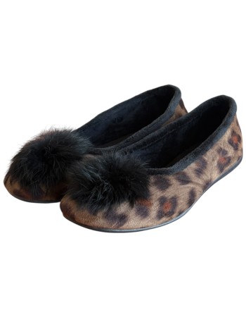  Γυναικεία Ανατομική Παντόφλα Κλειστή Τύπου Μποτάκι - M859