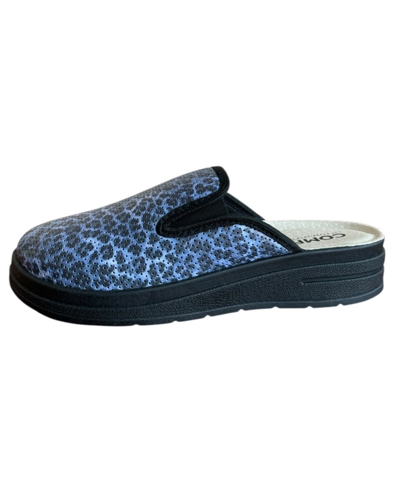 Γυναικεία Δερμάτινη Ανατομική Παντόφλα  - M870