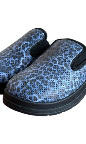 Γυναικεία Δερμάτινη Ανατομική Παντόφλα  - M870