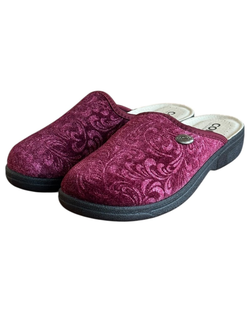 Γυναικεία Δερμάτινη Ανατομική Παντόφλα  - M874