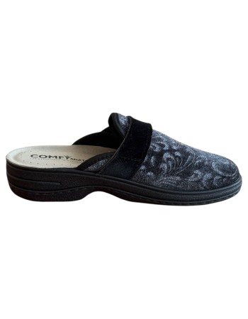 Γυναικεία Δερμάτινη Ανατομική Παντόφλα  - M885