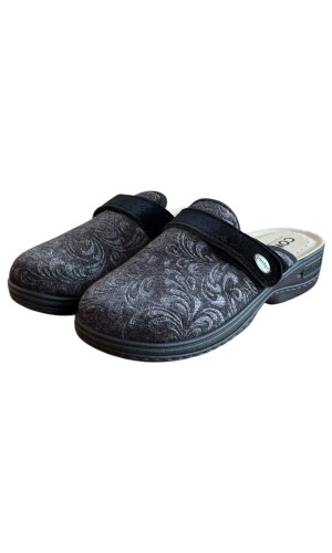 Γυναικεία Δερμάτινη Ανατομική Παντόφλα  - M885