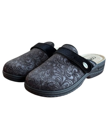 Γυναικεία Δερμάτινη Ανατομική Παντόφλα  - M885