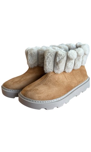  Γυναικεία Ανατομική Παντόφλα Κλειστή Τύπου Μποτάκι - M894