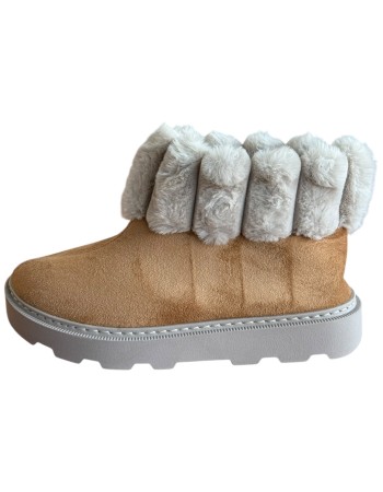  Γυναικεία Ανατομική Παντόφλα Κλειστή Τύπου Μποτάκι - M894