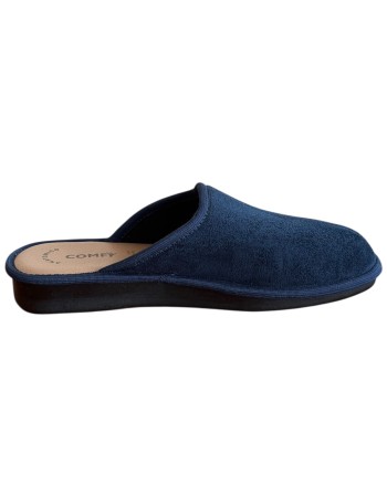 Ανδρική  Δερμάτινη Ανατομική Παντόφλα - M898