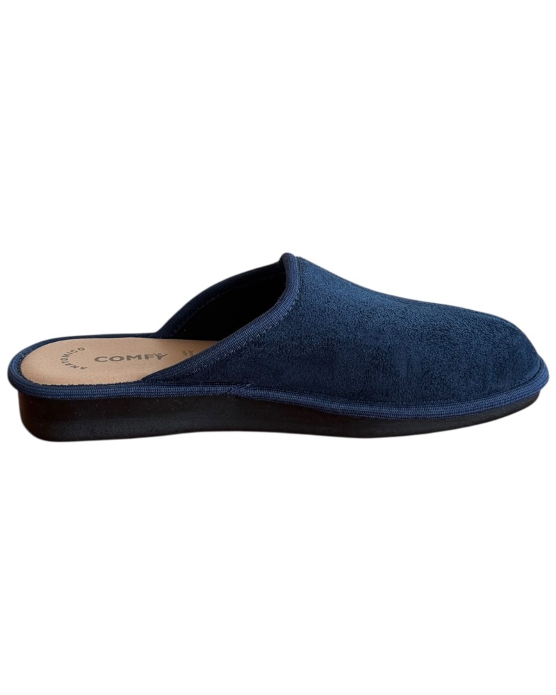 Ανδρική  Δερμάτινη Ανατομική Παντόφλα - M898