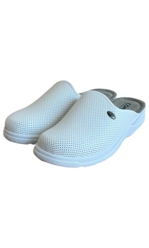 Ανδρική  Δερμάτινη Ανατομική Παντόφλα - M999