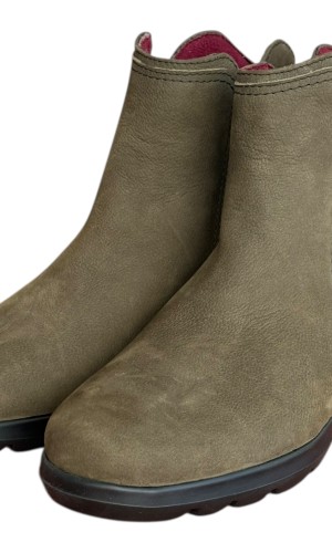 Δερμάτινο Γυναικείo Μποτάκι - N1