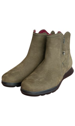 Δερμάτινο Γυναικείo Μποτάκι - N1