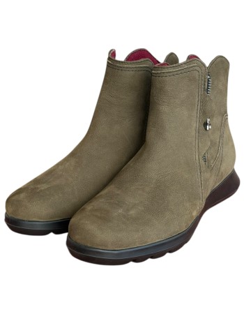 Δερμάτινο Γυναικείo Μποτάκι - N1