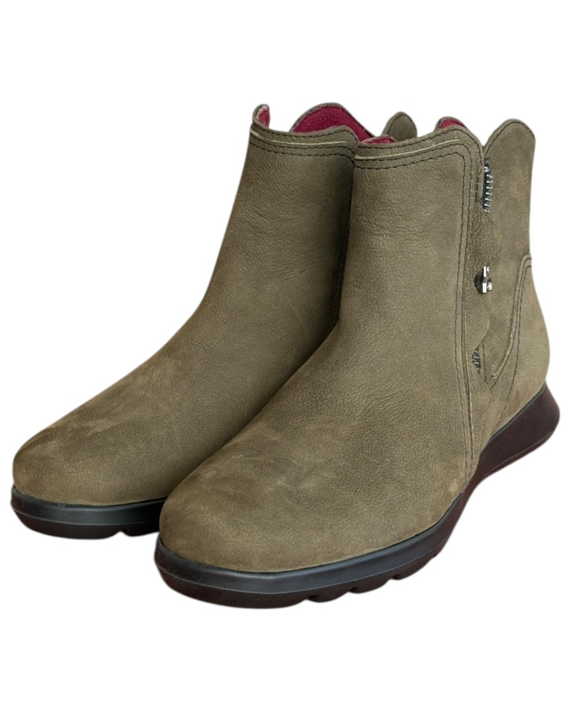 Δερμάτινο Γυναικείo Μποτάκι - N1