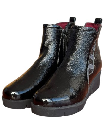 Δερμάτινο Γυναικείo Μποτάκι - N11