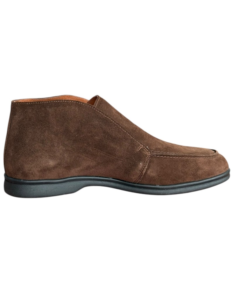  Δερμάτινο Ανδρικό Μποτάκι - N118