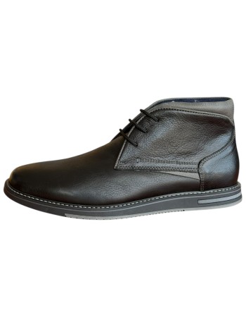  Δερμάτινο Ανδρικό Μποτάκι - N121