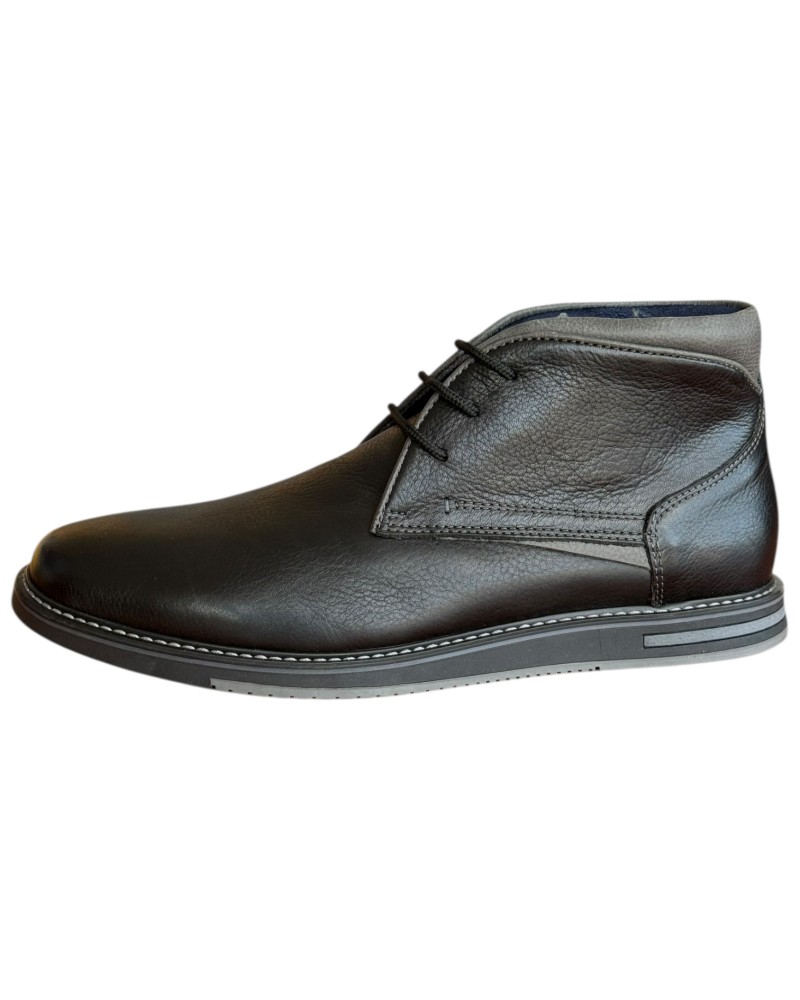  Δερμάτινο Ανδρικό Μποτάκι - N121