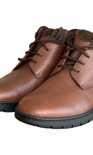  Δερμάτινο Ανδρικό Μποτάκι - N122