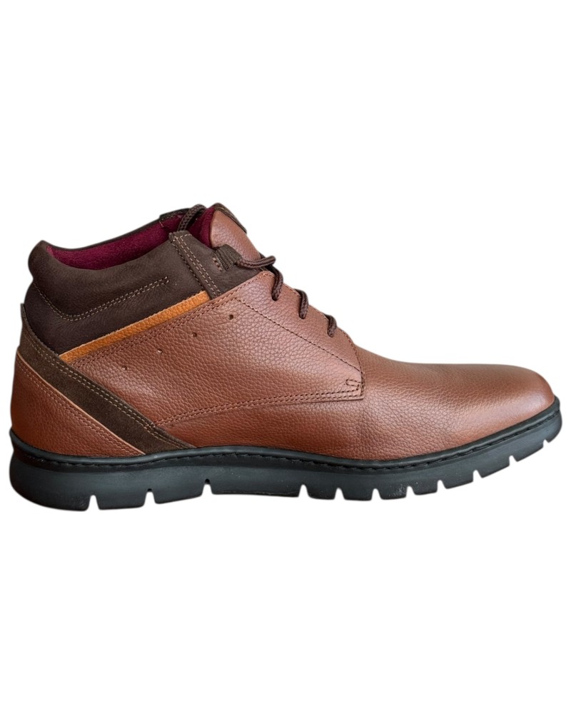  Δερμάτινο Ανδρικό Μποτάκι - N122