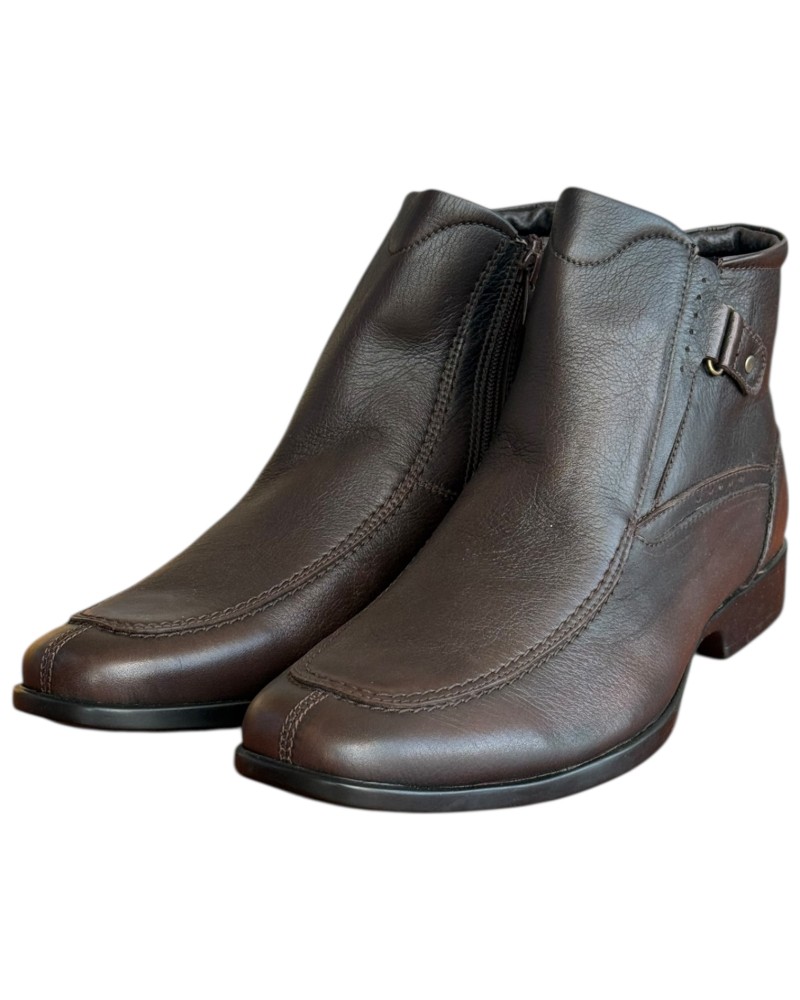  Δερμάτινο Ανδρικό Μποτάκι - N123