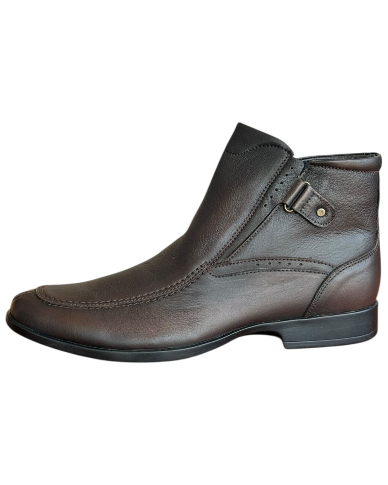  Δερμάτινο Ανδρικό Μποτάκι - N123