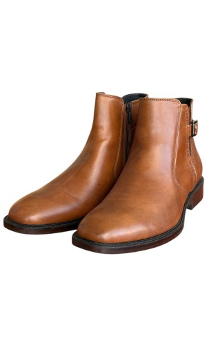  Δερμάτινο Ανδρικό Μποτάκι - N124