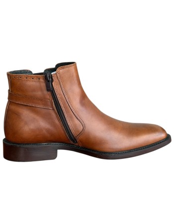  Δερμάτινο Ανδρικό Μποτάκι - N124