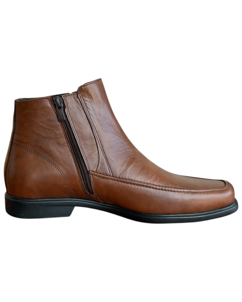  Δερμάτινο Ανδρικό Μποτάκι - N128