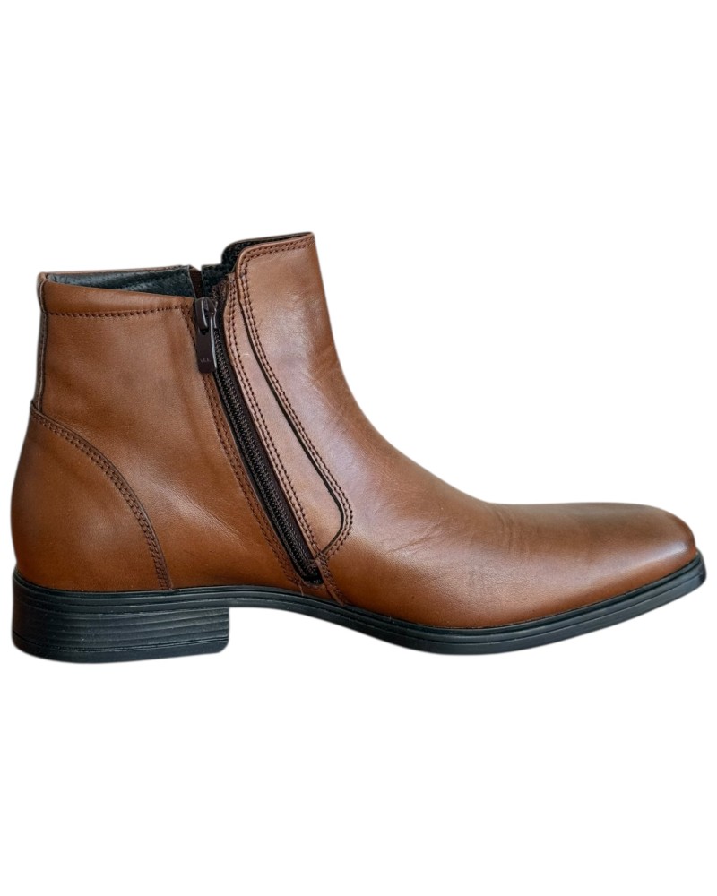  Δερμάτινο Ανδρικό Μποτάκι - N129