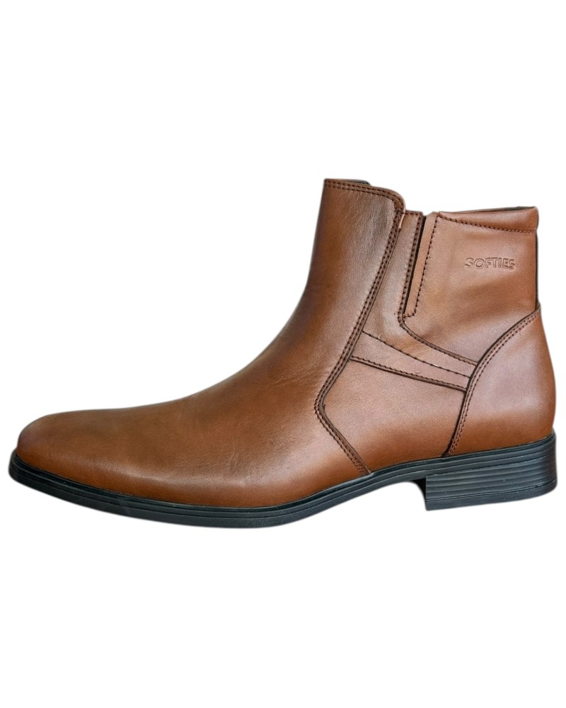  Δερμάτινο Ανδρικό Μποτάκι - N129