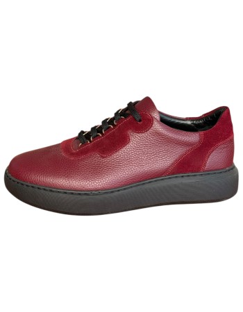  Δερμάτινο Γυναικείο Sneaker- N13