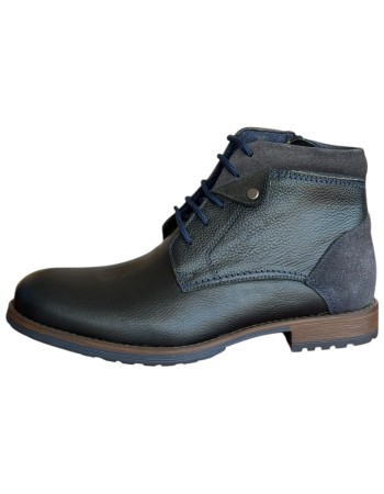  Δερμάτινο Ανδρικό Μποτάκι - N130