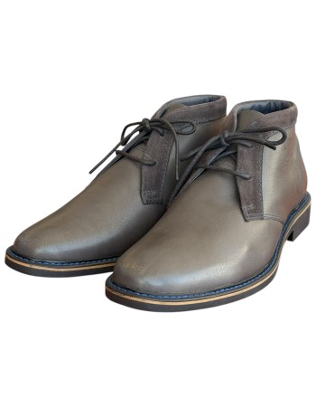  Δερμάτινο Ανδρικό Μποτάκι - N132