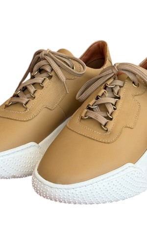  Δερμάτινο Γυναικείο Sneaker- N135