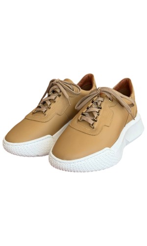  Δερμάτινο Γυναικείο Sneaker- N135