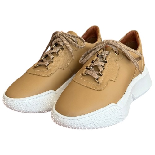  Δερμάτινο Γυναικείο Sneaker- N135
