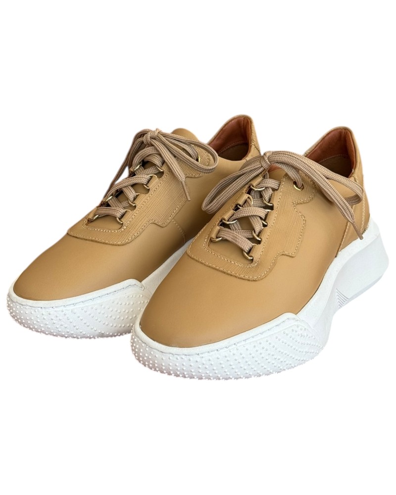  Δερμάτινο Γυναικείο Sneaker- N135