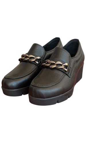  Δερμάτινο Γυναικείo Μοκασίνι - N145