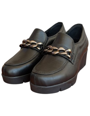  Δερμάτινο Γυναικείo Μοκασίνι - N145