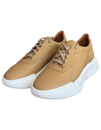  Δερμάτινο Γυναικείο Sneaker- N169