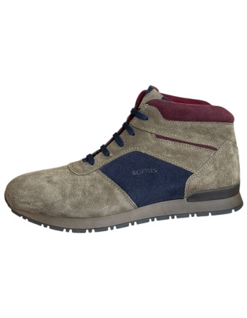  Δερμάτινο Ανδρικό Μποτάκι - N173