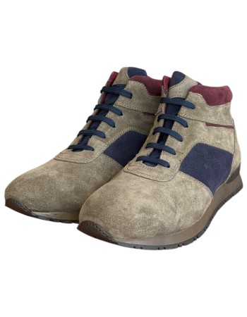  Δερμάτινο Ανδρικό Μποτάκι - N173