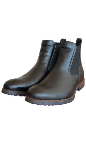  Δερμάτινο Ανδρικό Μποτάκι - N174