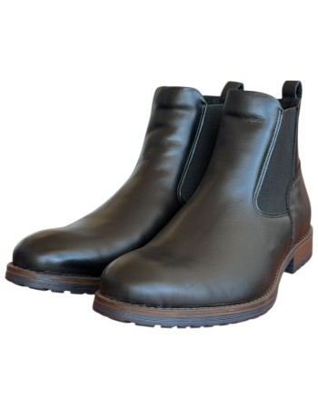  Δερμάτινο Ανδρικό Μποτάκι - N174