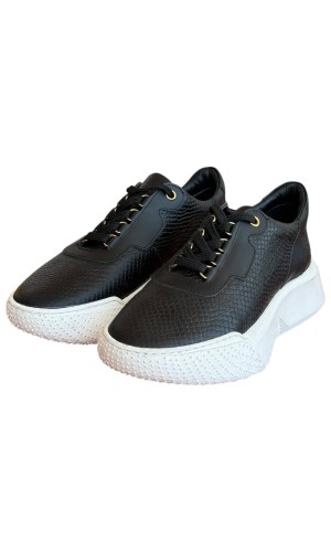  Δερμάτινο Γυναικείο Sneaker- N177